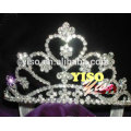 fashion elegant flower hearts wedding happy new year tiara